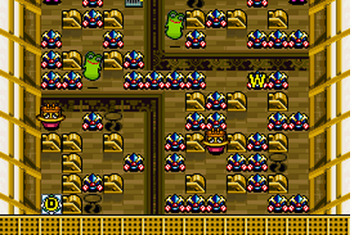 Super Bomberman 4 - Battle Mode - All stages (Password 0520) 