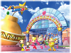 Bomberman Land 3 (PS2, JP) - Cover Art, Disc, and Manual : Free