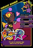 Karaoke Bomber's Super Bomberman R Profile Card