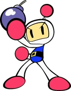 White Bomber in Bomberman Arcade