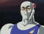 White Bomber in Mujoe's movie in episode 14