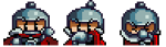 Knight Bomber - Neo Bomberman - Battle Icons (Unused)