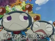 Being pursued by the Jetters