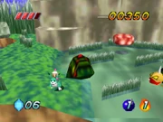 Bomberman reitet auf Louie!