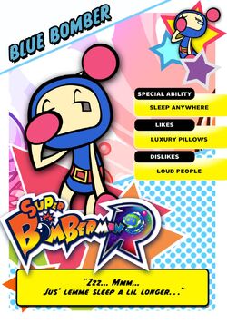 Blue Bomberman, Bomberman Wiki