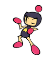 Black Bomberman Happy