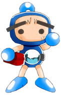 Blue Bomber in the Manga