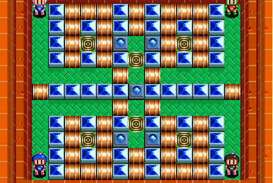 Super Bomberman 4 - Battle Mode - All stages (Password 0520) 