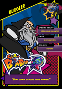 Buggler's Super Bomberman R Profile Card