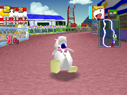 Bomberman Fantasy Race [PS1] Genuine Disc Some Marks Can Play Defect As Sony PlayStation PS