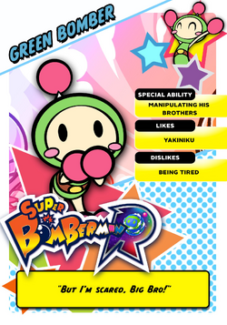 Green Bomberman, Bomberman Wiki