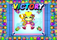 Bomberman Party Edition victory