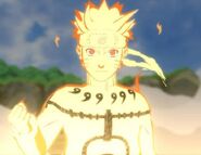 Naruto's Rikudou Form as he appears in the video games, Ultimate Ninja Storm Generations, BOND, BOND Legends, and the untitled Narutimate Storm Project 2012