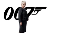 Judi Dench als M - Promotion-Poster für Skyfall von 2012.