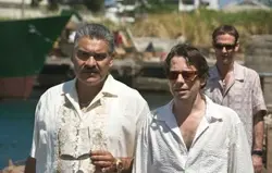 Greene mit dem despotischen General Medrano.