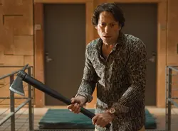 Greene im erbitterten Kampf gegen 007.