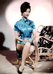 Zena Marshall als Miss Taro - Publicityfoto von 1962.