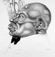 Portrait von Mr. Big - Illustration von George Almond.
