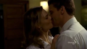 Booth and Brennan in Booth's coma dream