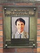 Vincent Nigel-Murray Memorial Plate.