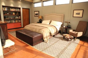 Brennan's and Booth's master suite