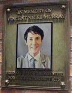 Plaque commémorative Vincent N-M