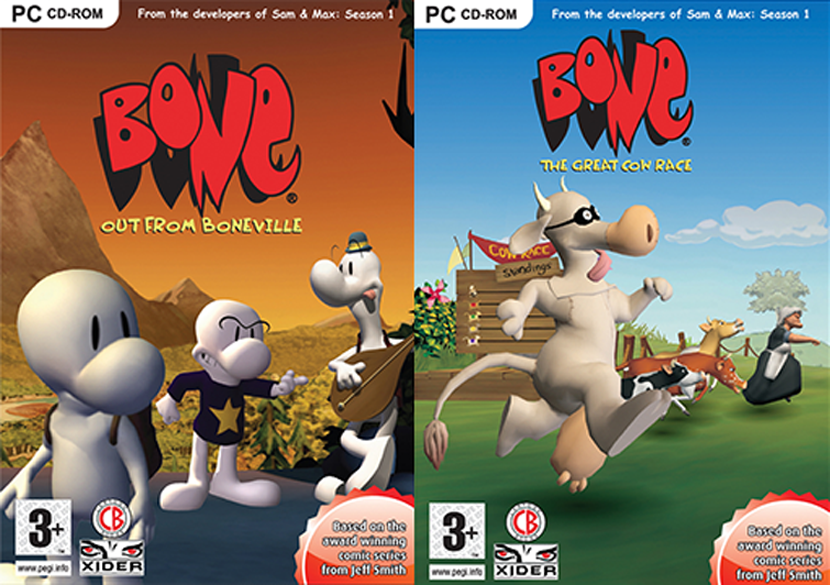 Bone out. Bone игра. Семейка Боун игра обложка. Бонс геймс. “Bone: out from boneville” Comics.