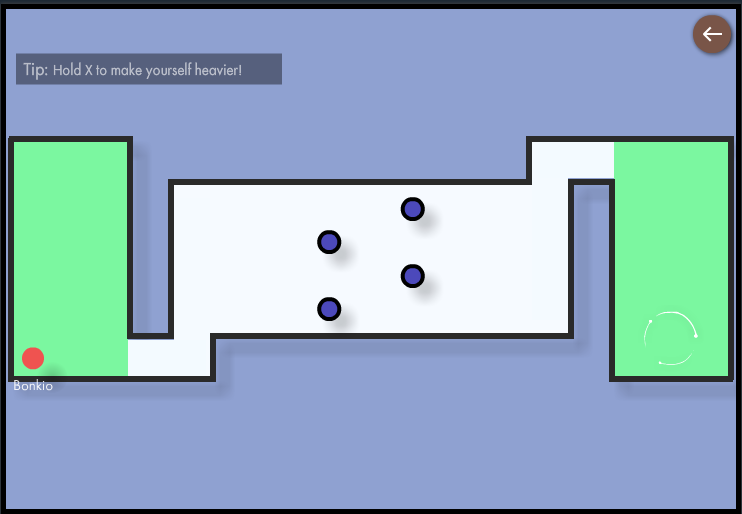 The World's Hardest Game - Walkthrough Level 1 