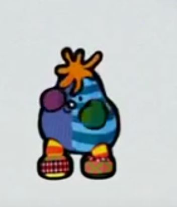 Boo the Pear-Shaped Patchwork Creature, Discovery Kids Wiki