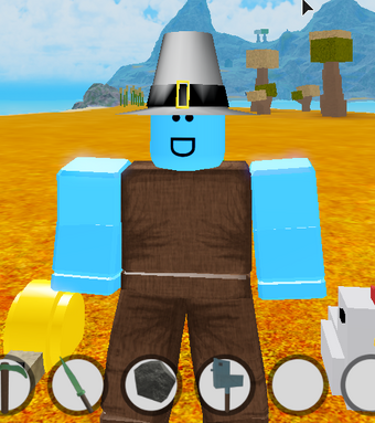 Pilgrim Hat Booga Booga Roblox Wiki Fandom - booga booga roblox event for hats