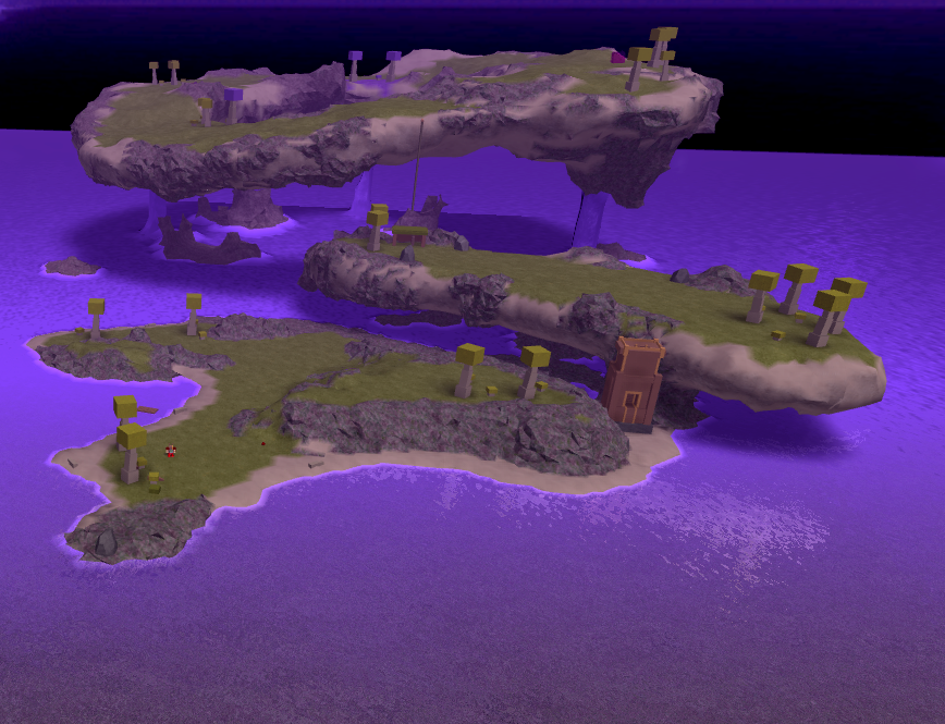Floating Islands Void Dimension Booga Booga Roblox Wiki Fandom - hacks for roblox booga booga fly