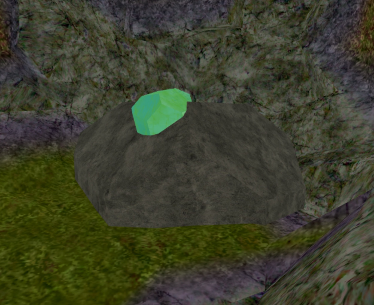 Emerald Rock Booga Booga Roblox Wiki Fandom - be a rock and do what rock simulator roblox be a rock