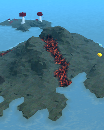 Volcanic Island Booga Booga Roblox Wiki Fandom - roblox wiki terrain