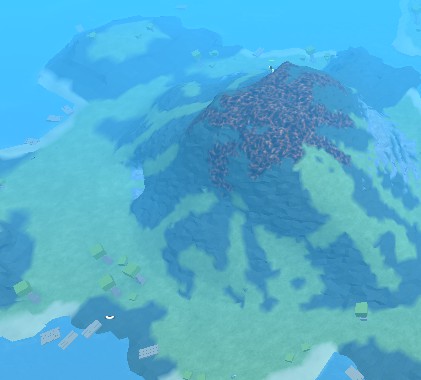 Giant Volcano Booga Booga Roblox Wiki Fandom - floating islands overworld booga booga roblox wiki fandom