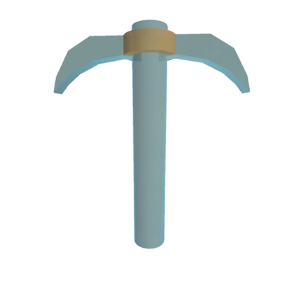 Crystal Pickaxe Booga Booga Roblox Wiki Fandom - roblox booga booga crystal