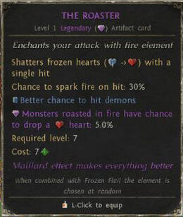 Burning Axe | Book of Demons Wiki | Fandom