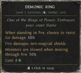 Demonic Ring | Book of Demons Wiki | Fandom