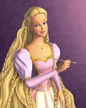 Barbie as rapunzel book deals