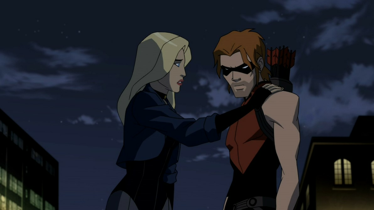 black canary and green arrow young justice