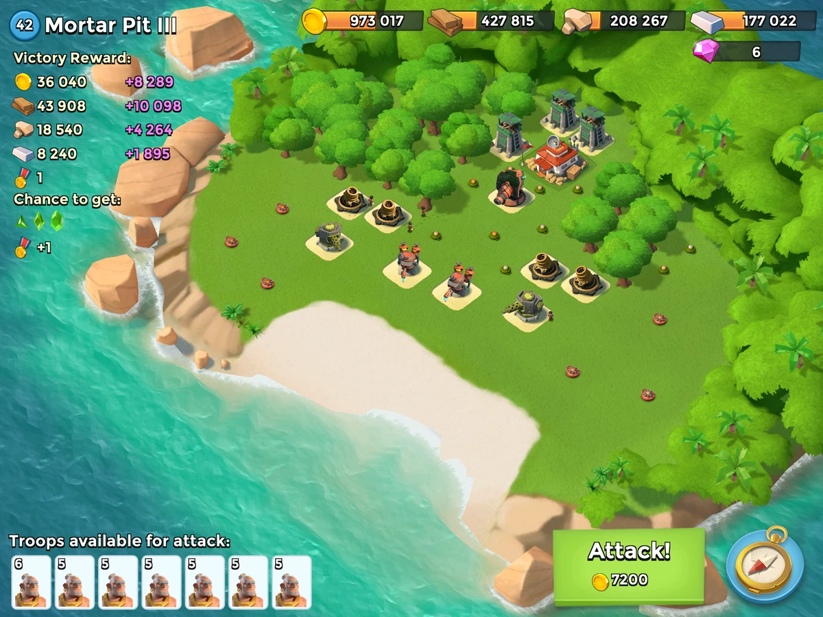 Mortar Pit III Boom Beach Wiki Fandom