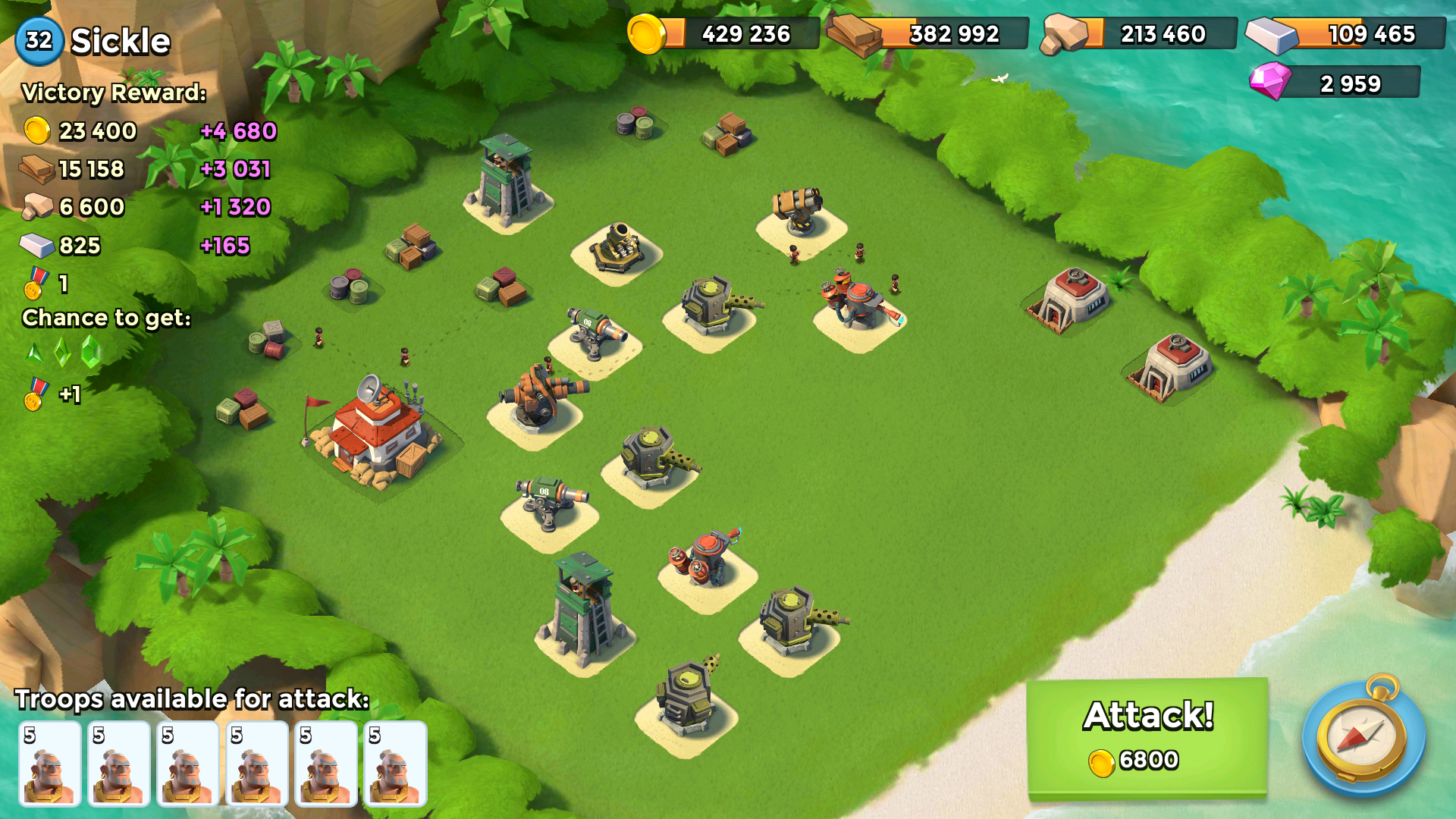 boom beach landing craft warriors