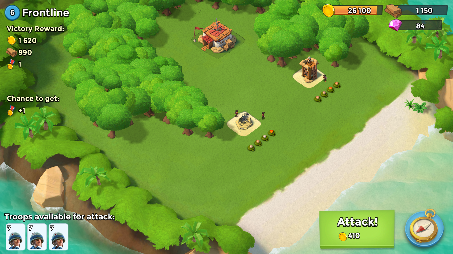 Frontline Boom Beach Wiki Fandom