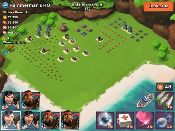 Hammerman HQ lv 40