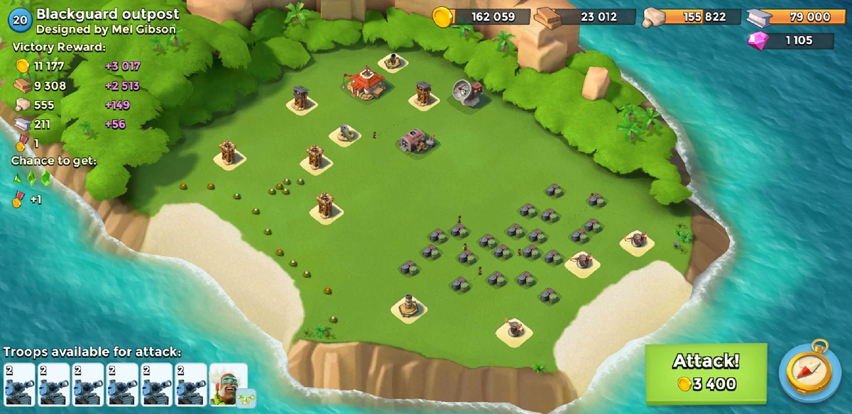 Blackguard outpost Boom Beach Wiki Fandom