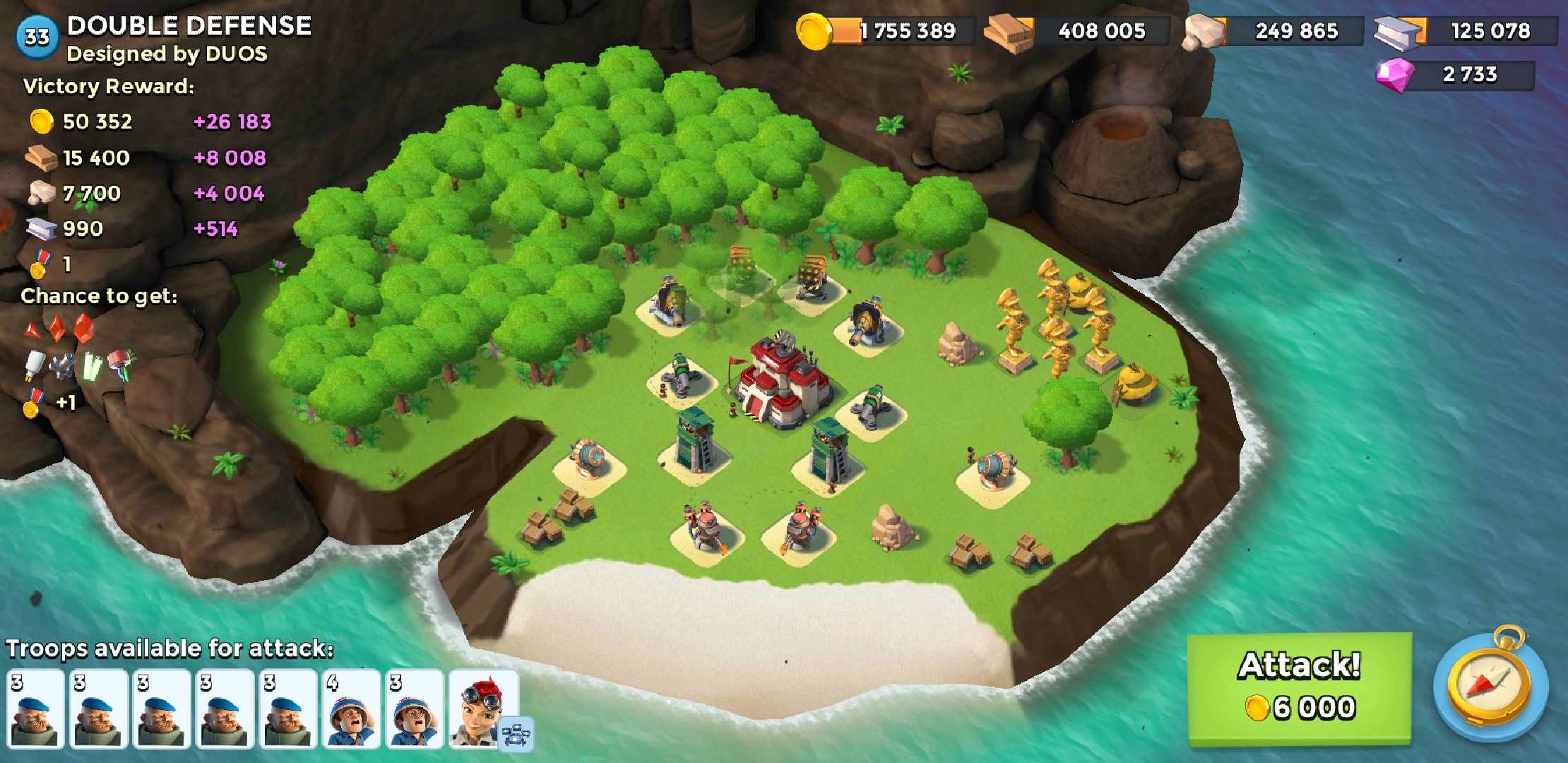 Double Defense Boom Beach Wiki Fandom