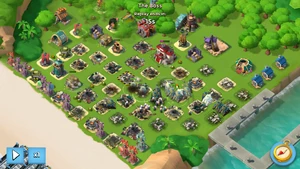 Let the Tanks destroy the HQ.