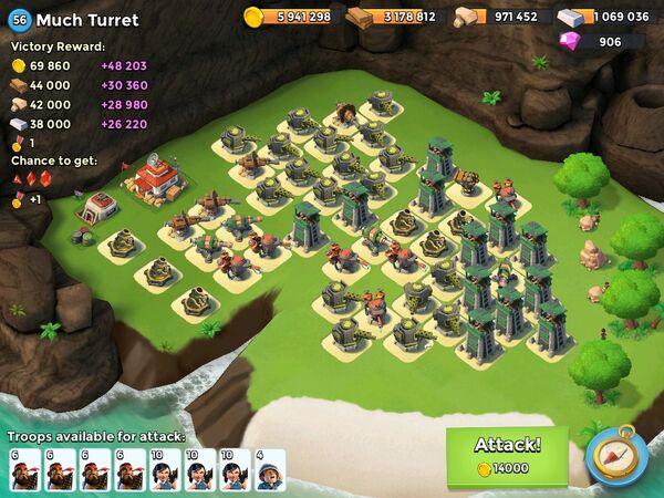 warriors are the ultimate troop against any player base : r/BoomBeach