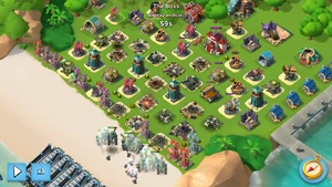 Use energy from the front buildings to remove any other dangerous turrets.