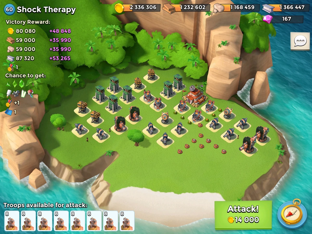 Shock Therapy Boom Beach Wiki Fandom