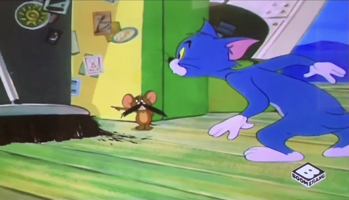Tom and Jerry, Watercolor, Paint, Wet Ink, Boomerang, Video Games